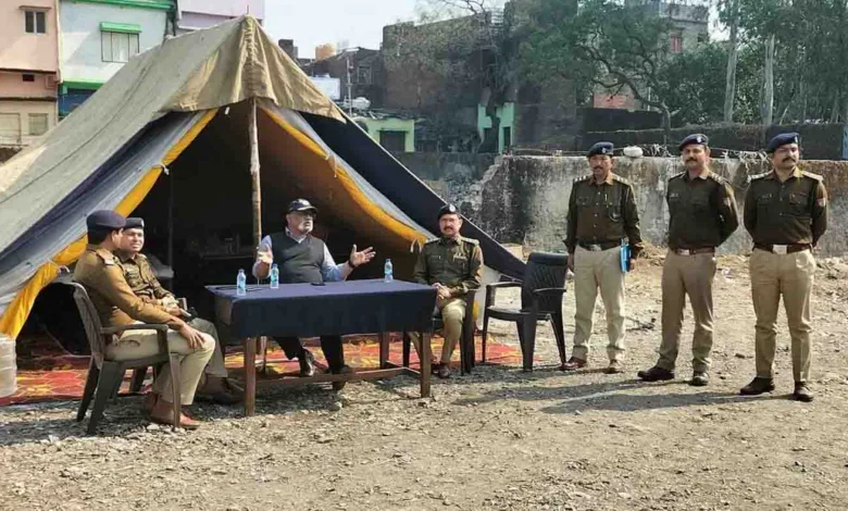 ADG inspects newly established police post in Vanbhulpura