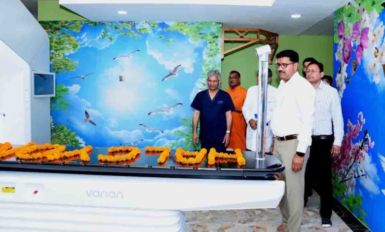 Radiotherapy machine installed at Himalayan Hospital