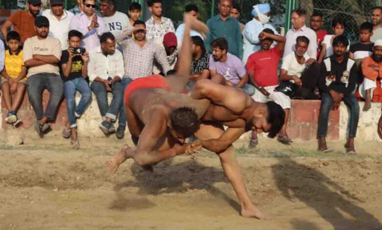 Wrestlers from various States compete in Dangal on Parade Ground