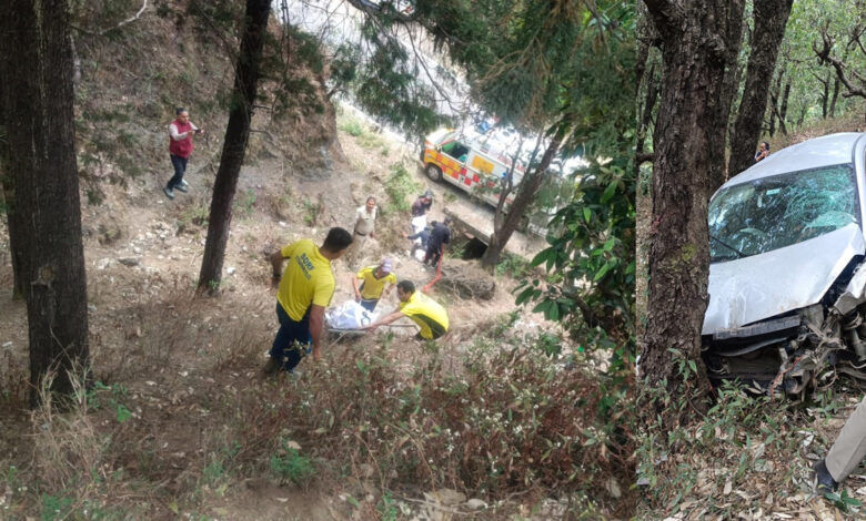 accident in Mussoorie