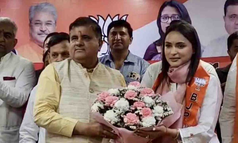 Anukriti Gusain joins BJP