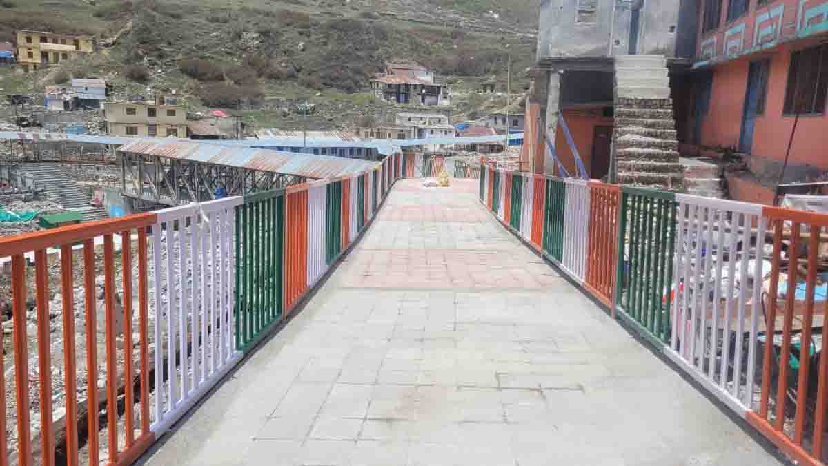 Aastha Path ready for pilgrims to Badrinath, preparations nearly complete