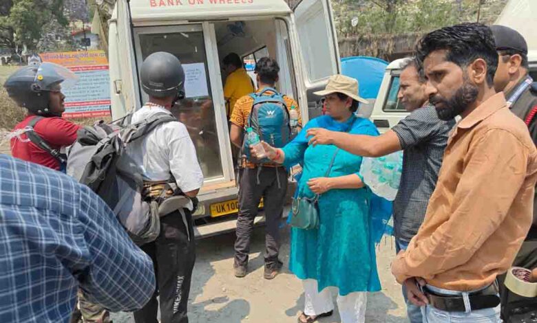 DCB Uttarkashi provides mobile ATM facility to pilgrims
