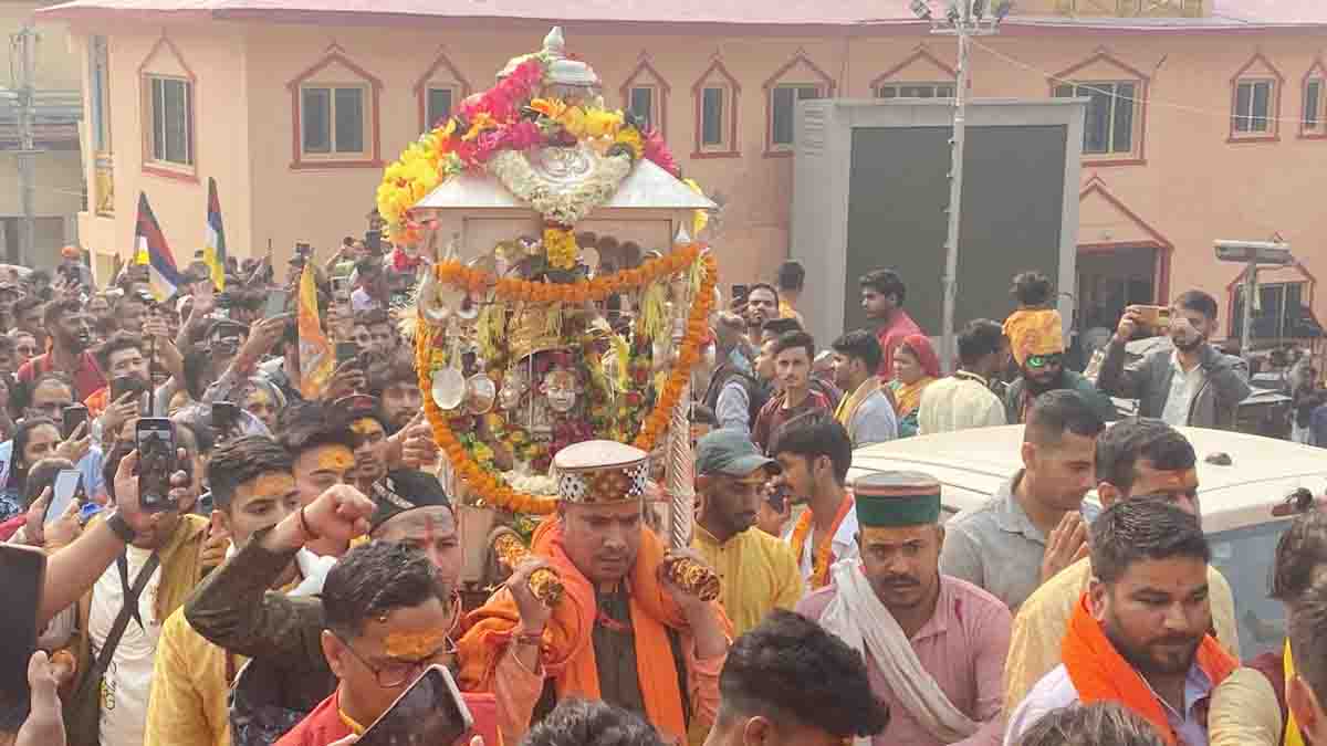 Panch Mukhi Doli departs from Guptkashi, more than 21 lakh register for Char Dham Yatra