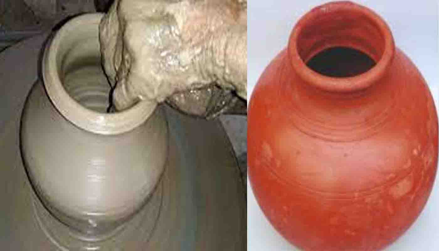 Clay pot Matka