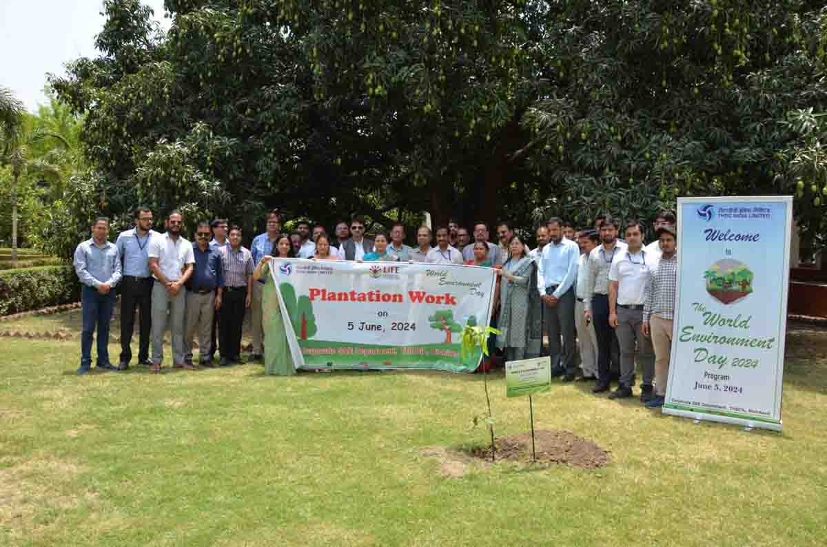THDCIL organises plantation drive & environmental awareness programme