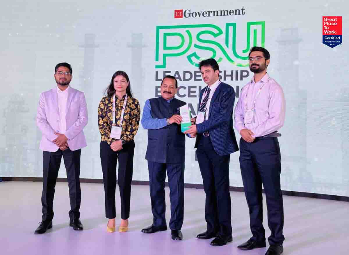 THDCIL receives PSU Leadership & Excellence Award 2024