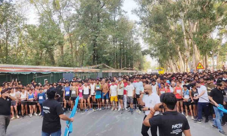 Thousands run for a clean Rispana in Doon