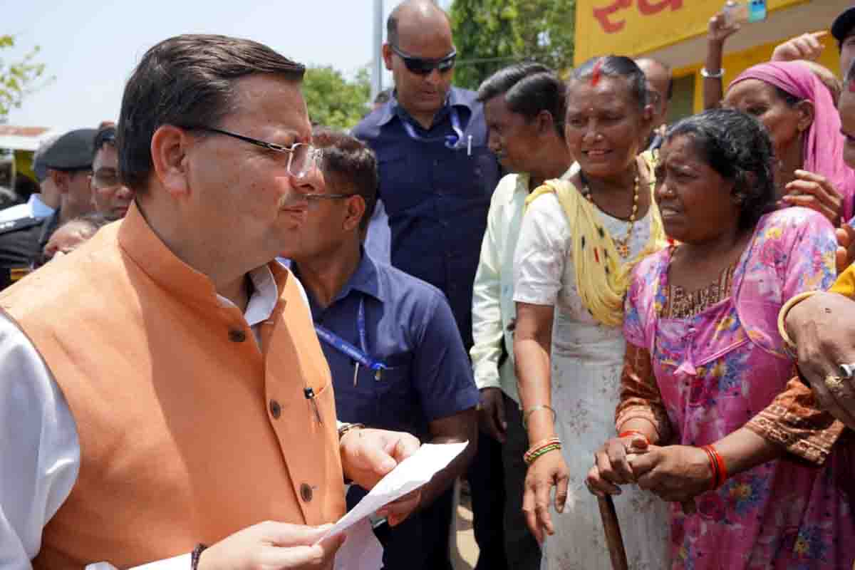 CM Dhami conducts inspection of flood affected areas of Champawat