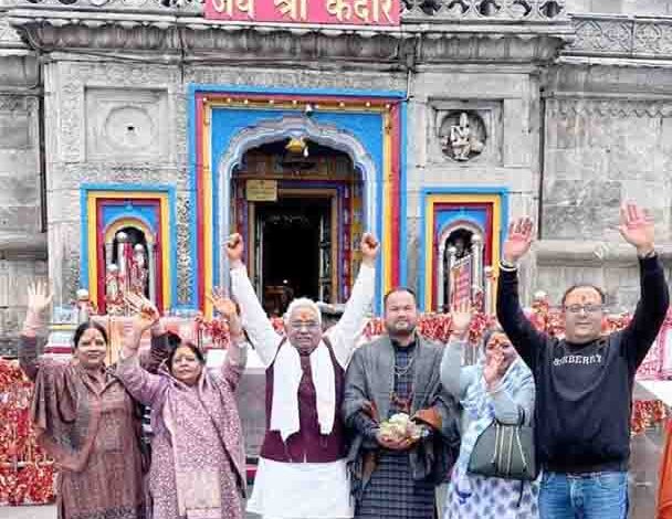 Congress questions Kaushik’s Kedarnath visit amid relief and rescue works