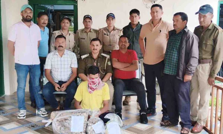 Man arrested with two leopard pelts from Champawat