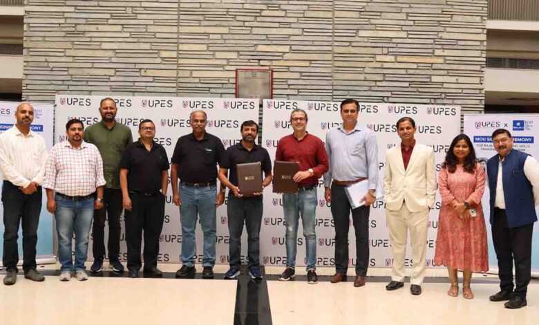 UPES, Bajaj Auto partner to establish BEST centre for upskilling engineers