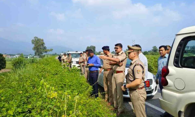unauthorised structures, including religious establishments in Pachwadoon