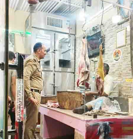 Police chop down on meat shops in Doon, 119 notices issued for illegal operation