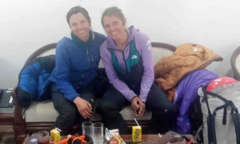 Women climbers stranded at Chaukhamba rescued on third day