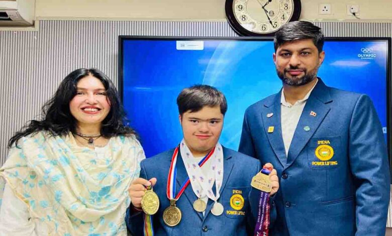 Doon young boy bags bronze in Iceland powerlifting championship