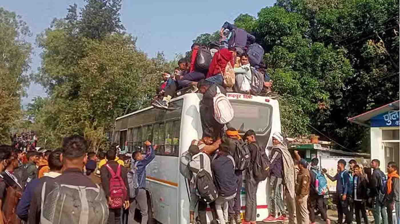 Two injured as TA recruitment rally turns chaotic