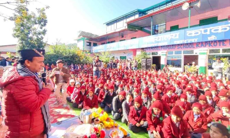 Model of Kapkote government school should be emulated