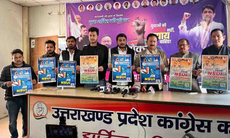 NSUI initiates mega membership drive in Uttarakhand