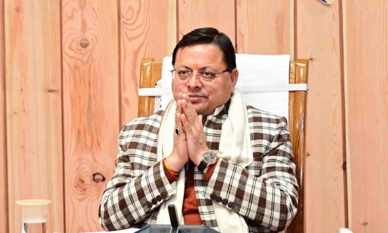 CM Dhami wishes people on the New Year eve