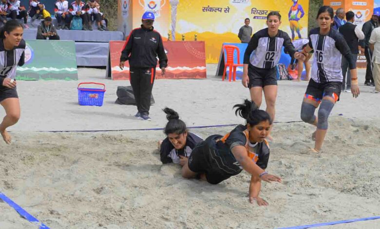 Beach Kabaddi in National Games