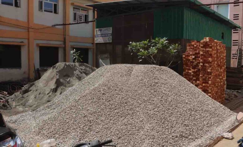 Construction works at district hospital spark health concern