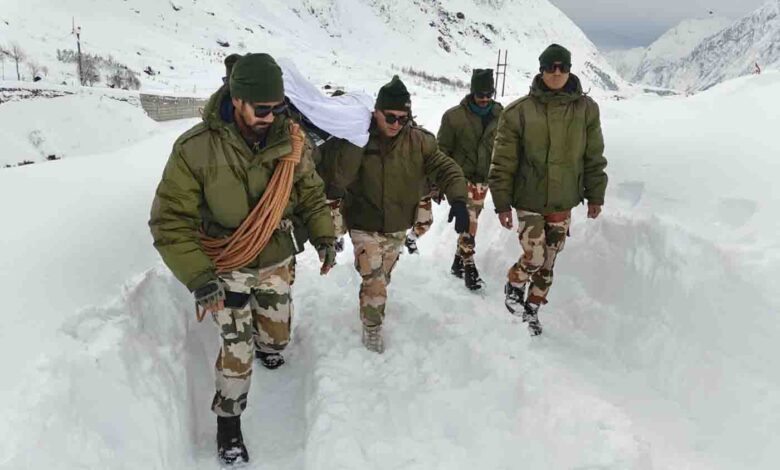 Mana avalanche- four dead, five trapped & 50 rescued so far