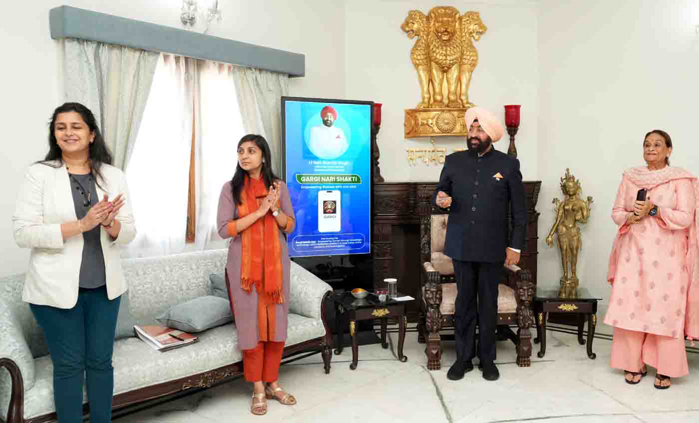 Governor launches 'Gargi Nari Shakti' chatbot