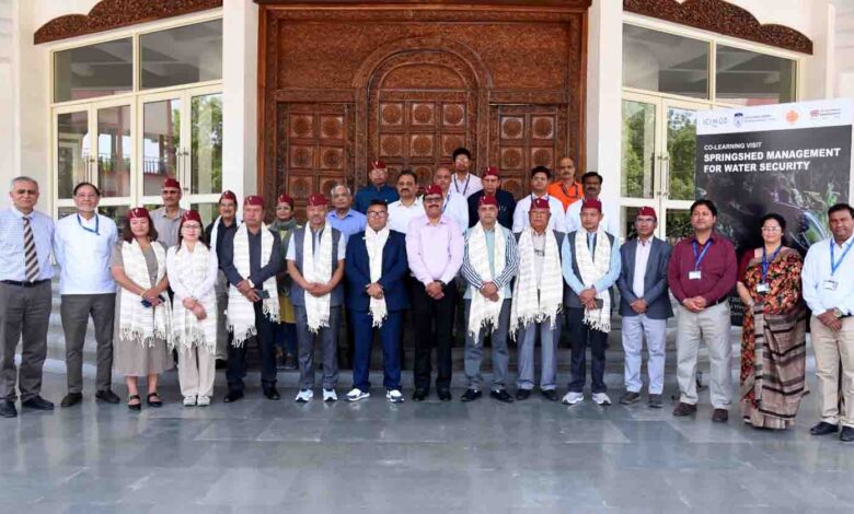 Mayors from Nepal exchange inputs on springshed management with SRHU
