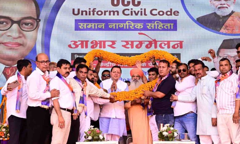 UCC a true tribute to Ambedkar by Uttarakhand, says CM