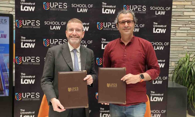 UPES Signs MoU with ULaw to launch centre of excellence