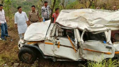 Bolero carrying wedding guests falls into gorge in Nainital
