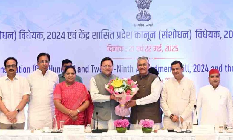 CM Dhami pitches for implementation of One Nation, One Election concept