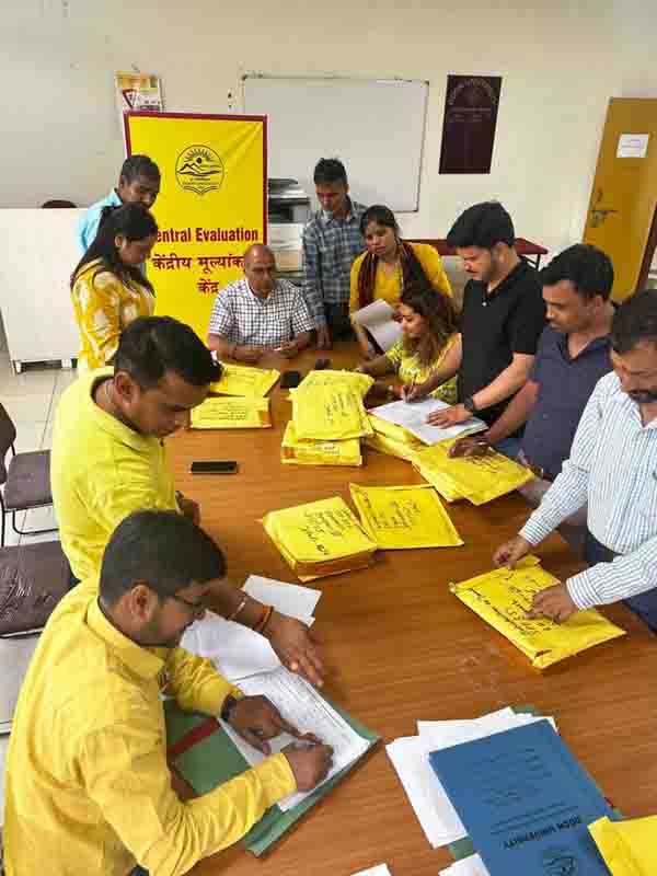 Central evaluation of even semester examinations begins at Doon University