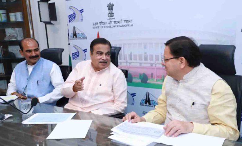 Dhami meets Gadkari, seeks approval for key road projects amid rising Char Dham traffic