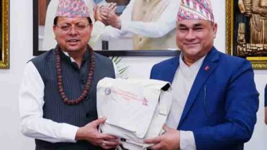 Delegation from Nepal's Sudurpaschim province meets CM Dhami