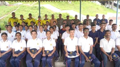 Yuva Mitra training held at Sainik School Ghorakhal