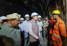 CM reaches Chamoli to check on disaster victims
